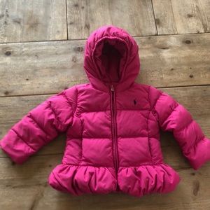 Girls Ralph Lauren quilted jacket